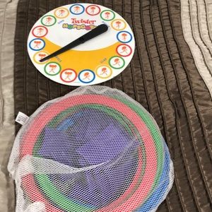 Twister hopscotch game